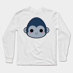 Cute Gorilla Long Sleeve T-Shirt